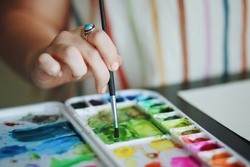 Kreative Kartenwerkstatt - mit Aquarell und sch&ouml;ner Schrift