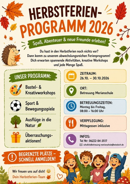 Herbstferienbetreuung