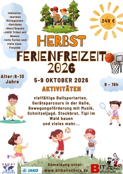Herbst Ferienfreizeit