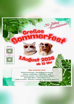 Sommerfest im Tierheim