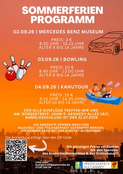 Sommerferien Ausflug Kanufahren