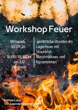 Workshop: Feuer erleben mit Kathrin