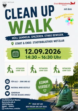 Clean Up Walk - Wir r&auml;umen Wetzlar auf!