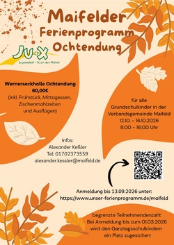 Herbstferienprogramm Ochtendung 2026