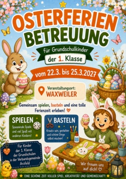 Osterferienbetreuung in der VG Arzfeld