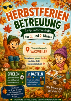 Herbstferienbetreuung in der VG Arzfeld