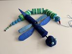 Libellen und Klapperschlangen - Papperlapapp-Mach&eacute; in 3D