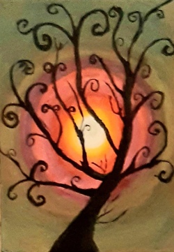 Im Schatten des Abendlichts