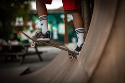 Fahrt zur Skatehalle in K&ouml;ln