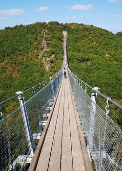 Wanderung rund um die Geierlay H&auml;ngeseilbr&uuml;cke (Herbstferien f&uuml;r Jugendliche)