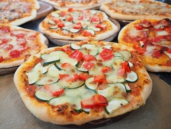Pizza backen