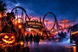 Ausflug in den Heide Park mit Halloween Spektakel