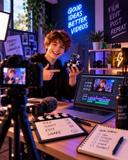 VideoClip Lab - Videos planen, drehen und schneiden