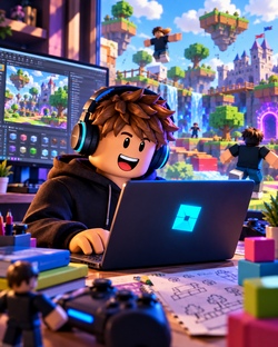 Roblox Game Design Camp - Erstelle deine eigenen Roblox-Spiele und teste sie