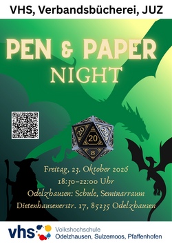 Pen & Paper Night @VHS Odelzhausen