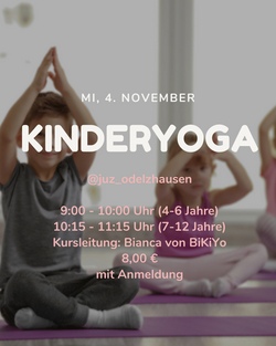 Kinderyoga mit Bianca Berger von BiKiYo