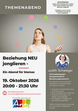 Beziehung NEU jonglieren - ein Abend f&uuml;r Mamas!