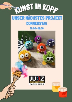 Kunst im Kopf - Monster basteln