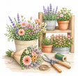 Arbeiten mit Blumen