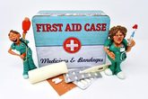 Erste Hilfe in der Teddyklinik