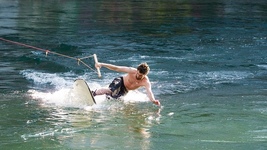 Wasserski fahren