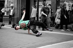 Breakdance mit Benedikt im Tanzstudio "The Movement"