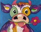 Malkurs "Klecksi, die bunte Kuh"