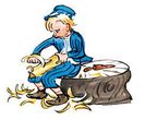 Lotte - Schnitzen am Bansen mit dem ANTL