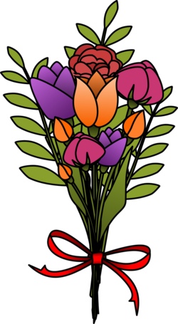 Wir binden einen Blumenstrau&szlig;