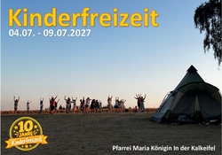 Kinderfreizeit an der Hütte zwischen den Maaren