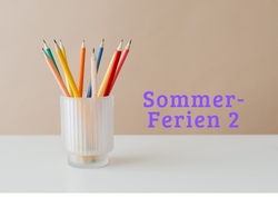 Ferienbetreuung Sommerferien 2