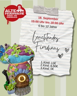 Leuchtendes Fimohaus - Kreativkurs