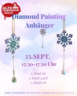 Diamond Painting Anhänger - Kreativkurs