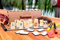 Designen, Bauen, Spielen - Familie / Unser Familienspiel im Rommé-Style