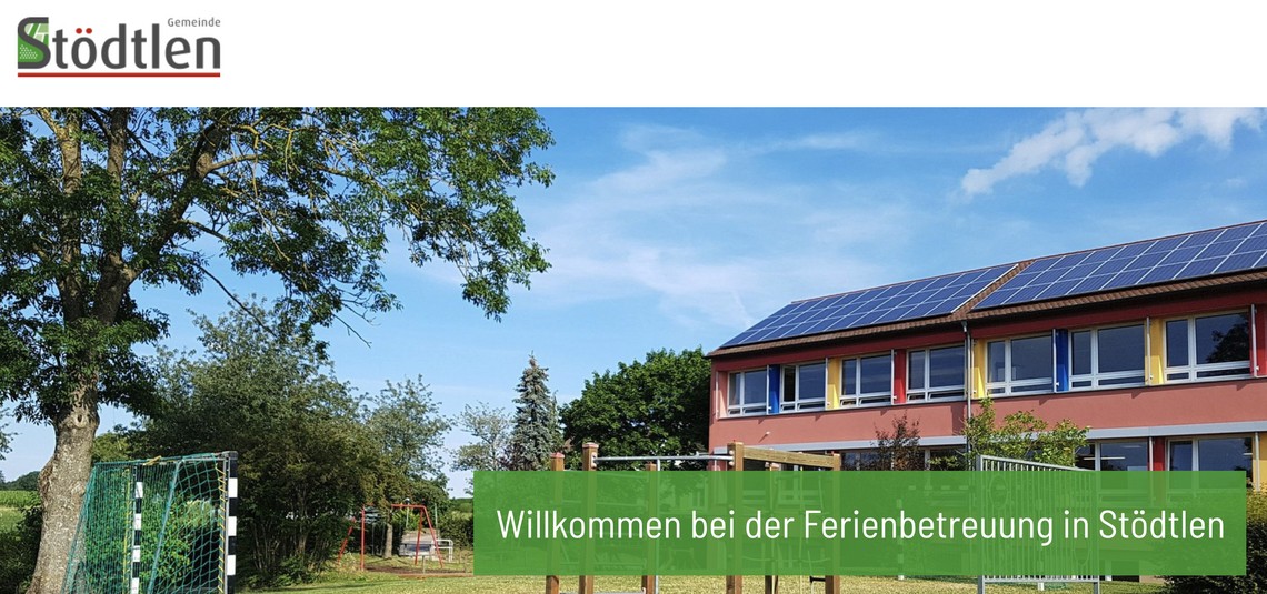 Gemeinde St&ouml;dtlen - Grundschulbetreuung