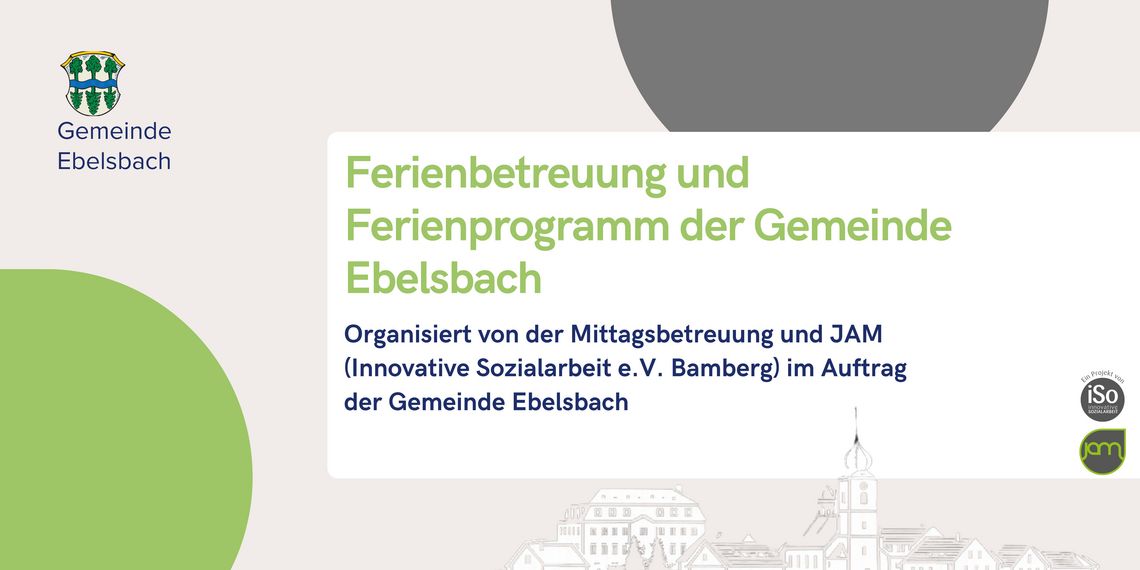 Ferienbetreuung/programm Gemeinde Ebelsbach
