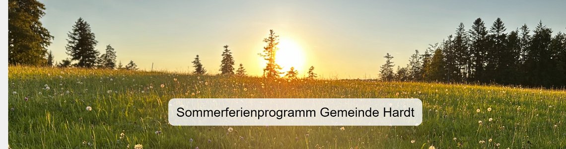 Sommerferienprogramm Gemeinde Hardt