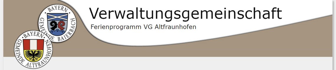 Ferienprogramm VG Altfraunhofen